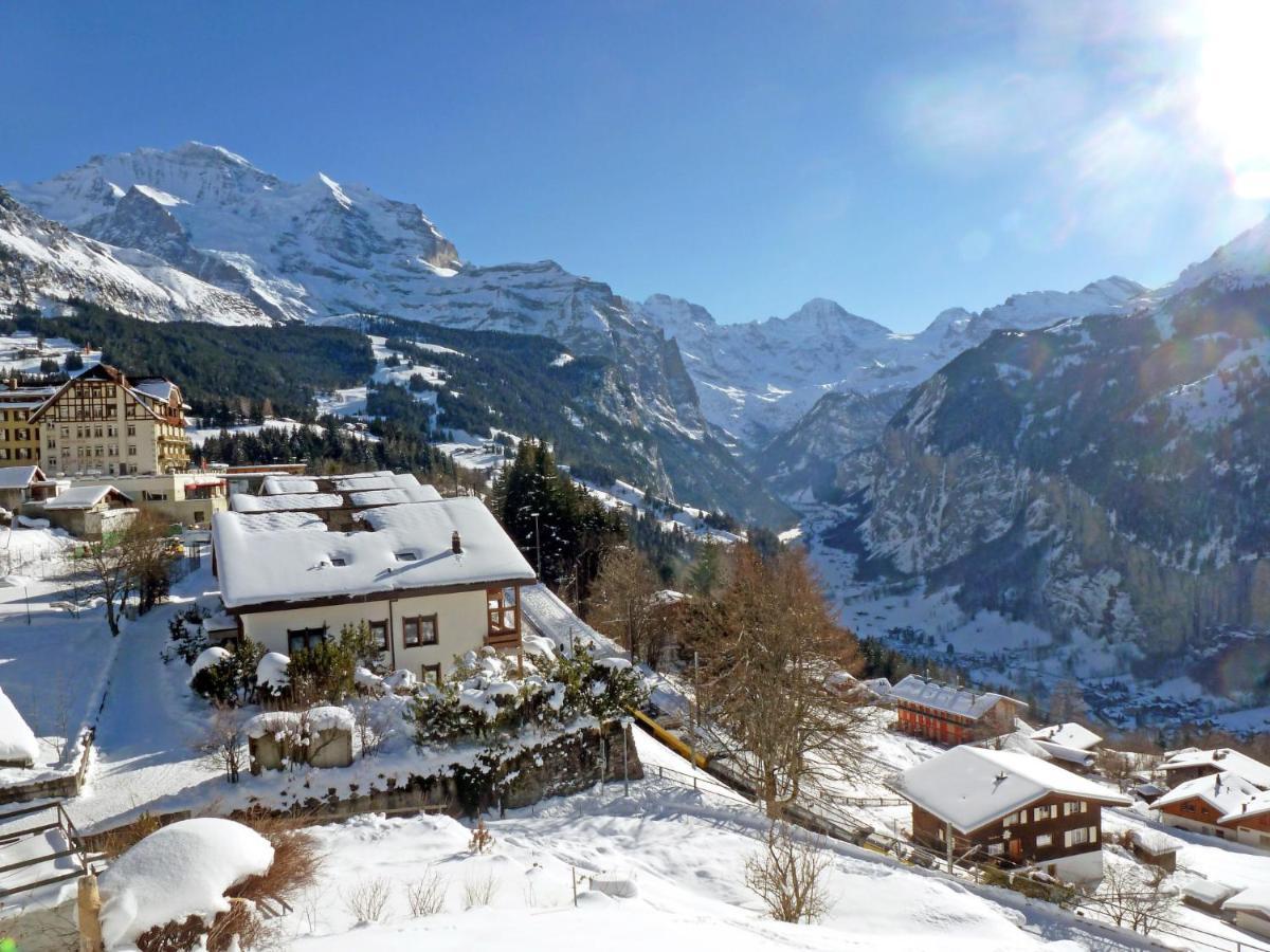 Apartment Fortuna By Interhome Wengen Extérieur photo